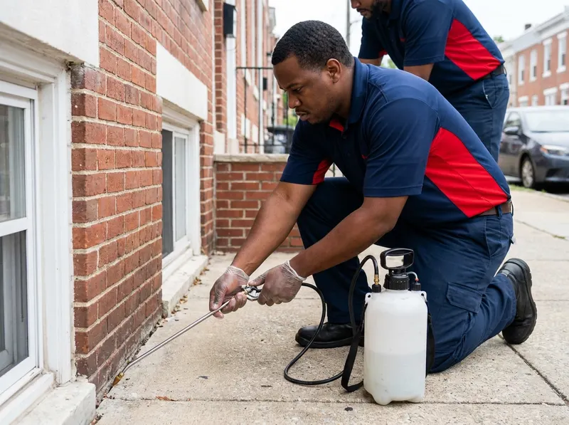 Pavement Ant & Masonry Void Inoculation in Baltimore, MD